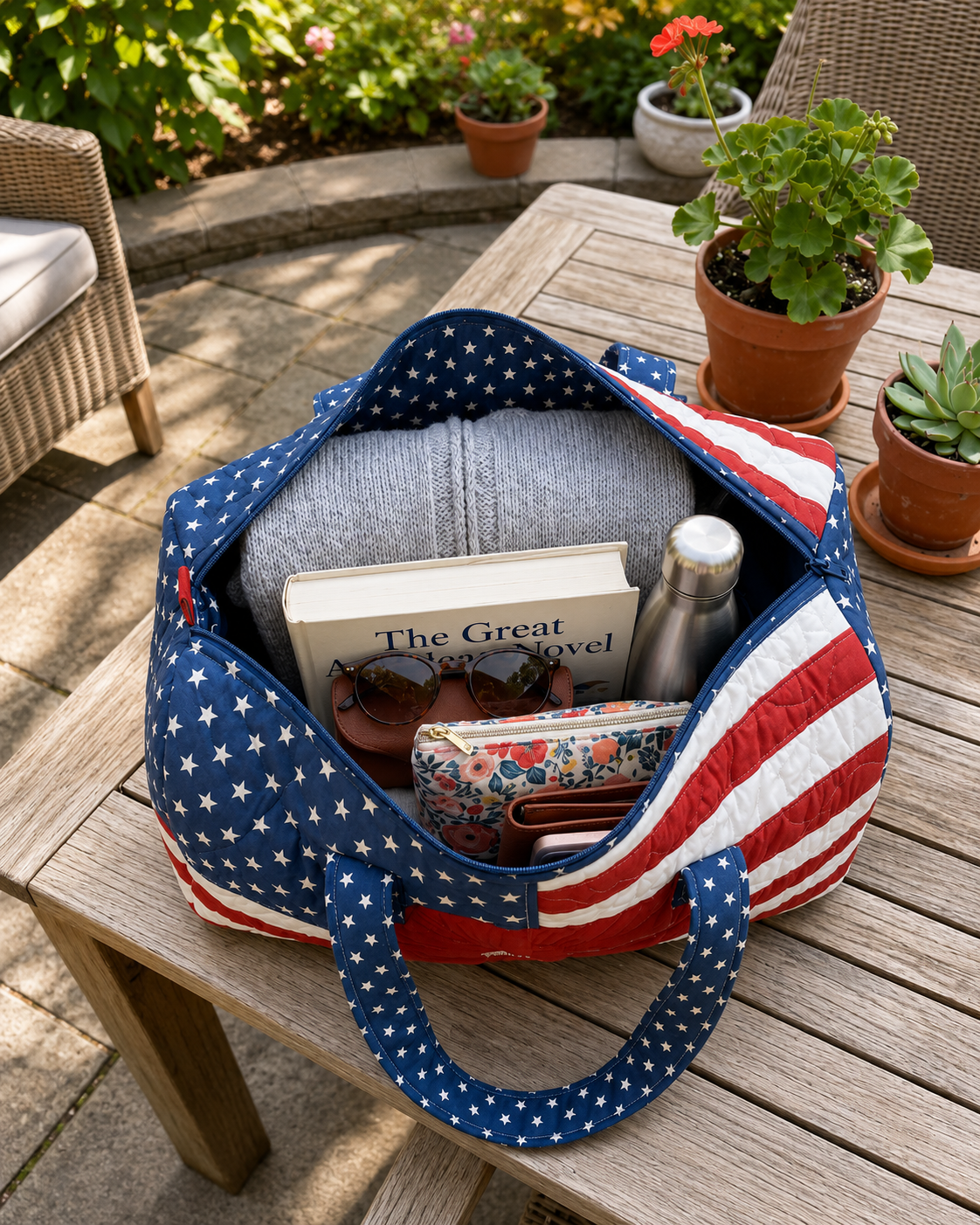 Lester`s Handmade USA Tote Bags